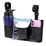 Giantree 1 Stück Rollstuhltasche für Armlehne, Rollstuhl Aufbewahrungstasche Rollstuhl Zubehör...