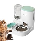 Automatische Futterstation für Tiere | Futter- und Wasserspender für Hunde | Futternapf für...