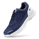 FitVille Extra Weit Tennisschuhe Herren rutschfest Hallenschuhe Atmungsaktiv Badminton Schuhe...