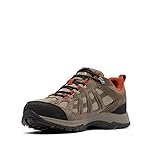 Columbia Redmond III WP wasserdichte Wanderschuhe für Herren, Braun (Pebble x Dark Sienna), 44.5 EU