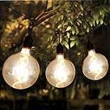 Ledvion - LED Lichterkette 10M + 3M Anschlusskabel, Inkl. 10 E27 LED Lampen, IP44, Koppelbar,...