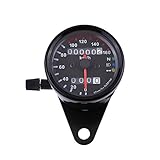 Tacho Motorrad,Kilometerzähler,Motorrad-Tachometer, Universal Motorrad Kilometerzähler...