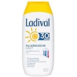 Ladival Allergische Haut Sonnenschutz Gel LSF 30 – Parfümfreies Sonnengel für Allergiker –...