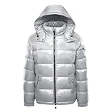 Generisch Winterparka Damen Warm Wasserdicht Parka Winter Damenjacken Mit Kapuze Sportliche Modische...