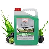 NIGRIN Scheibenklar Konzentrat 1:4 Designer Duft | 5 Liter | Reinigungszusatz für Autoscheiben und...