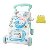 Youyijia Baby Spiel und Laufwagen Multifunktionale Lauflernwagen mit Regulierbarer Geschwindigkeit...