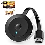 Wireless HDMI Adapter, Dongle fur TV, 4K Full HD Miracast Dongle Streaming für...