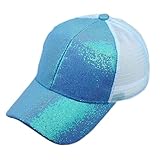 TDEOK Damen Sommer Sonnenhut Damenhut Sommer Elegant F Leichte Sonnenschutz Baseball Cap Verstellbar...