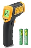 Infrarot Thermometer, Laser Thermometer -20 °C bis 380 °C, Temperaturmessgerät Berührungslos mit...