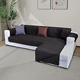 L-förmige Couch Abdeckung 240x100x100CM Abnehmbar und waschbar Sektional Sofa Abdeckung Couch...