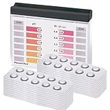 Wassertester für Chlor und pH Wert mit 200 Reagenztabletten je 100 x Chlor DPD1 und 100 x pH Phenol...