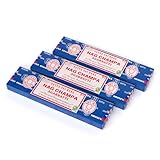 Satya Nag Champa Räucherstäbchen Räucherwerk Agarbatti Incense Sticks Handgerollt in Indien (3...
