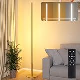 Hzitcigm LED Stehlampe Wohnzimmer, Stehleuchte LED Dimmbar Standleuchte mit Stufenlose Helligkeit &...