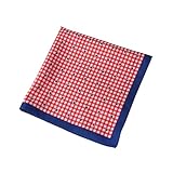 PURPLELILY Einstecktücher für Herren mit Retro-Muster, bequeme, stilvolle Taschentücher für...