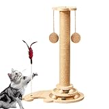 Katzenkratzbaum,Interaktives Indoor Katzenspielzeug - Multifunktionales Spielzeug Zur...