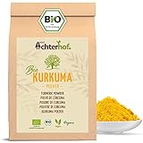 Kurkuma Pulver 1000g | fein gemahlene Kurkumawurzel in Bio-Qualität | Ideal zur Zubereitung einer...