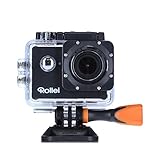 Rollei Actioncam 525 - WiFi Action Cam (Actionkamera) mit 4k Video Auflösung, Weitwinkelobjektiv,...