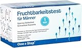 One+Step Sperma Test 1 Stück - Fruchtbarkeitstest für Männer bei Kinderwunsch - Spermatest...