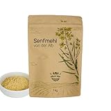 Sölls Hof - 1 kg - gelbes Senfmehl, Senfpulver zur Senfherstellung, teilentölt, gemahlen - direkt...