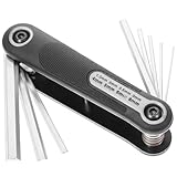 SEWOART Faltbarer Inbusschlüssel set Klapp innensechskant werkzeug mit Hoher Härte Komfortablem...