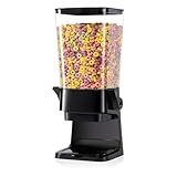 PLATINUM GOLD Müslispender - Snackspender- Cereal Dispenser, Cornflakes Spender - perfekt für...