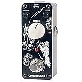 Sondery Kompressor Gitarre Bass Effektpedal - True Bypass, Steuerung durch Sustain-Level und...