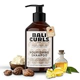 BALI CURLS Nourishing Shampoo – Nährendes Haarshampoo ohne Sulfate, Parabene und Silikone –...