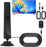 Azarton Flexiwave Antenne Digitale Zimmerantenne für DVB-T2 HD – kompakte TV-Antenne mit...