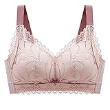 Frauen Big Size BH Fett MM 200 kg BH ohne Stahlring sammeln Unterwäsche atmungsaktive Cup Big Cup...