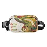 Chamäleon Gürteltasche für Damen, Herren, Teenager, kleine Crossbody-Tasche mit verstellbarem...