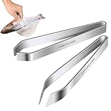 2 Stück Grätenzange,11cm,Grätenpinzette,Fischgrätenpinzette,Fischgrätenzange,Grätenzange Für...
