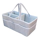 Dajiopao Windelaufbewahrungskörbe | Aufbewahrungstasche Mit Abnehmbaren Trennwänden Fürs...