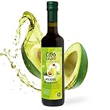 Bio Avocadoöl Extra zum Kochen - 500ml. Avocado Öl Bio Kaltgepresst 100% Rein Kaltgepresst und...