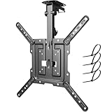 PUTORSEN 23-55 Zoll TV Deckenhalterung schwenkbar, Klappbar Höhenverstellbar Deckenhalterung für...