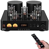 Juson Audio JTA100 200W Vakuum röhrenverstärker Integrierter Hybrid Mit BT 5.0 Optisch AUX RCA...