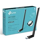 TP-Link Archer T3U Plus AC1300 High Gain USB WLAN Stick Adapter mit Antennen(bis zu 867 Mbit/s 5GHz,...