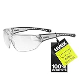 uvex sportstyle 204 - Sportbrille für Damen und Herren - 100% UVA-, B, C Schutz - druckfreier Sitz...