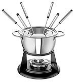 Rohe Fonduetopf Fenja aus Edelstahl hergestellt, mit einem Volumen von: 1.8L, in der Größe: 18cm,...