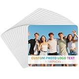 Mauspad, personalisierbar, mit Foto und Text, rutschfestes Neopren-Mauspad für Büro, Zuhause und...