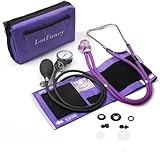 LotFancy Manuelles Blutdruckmessgerät mit Stethoskop, Blutdruck Manschette Manuell für...