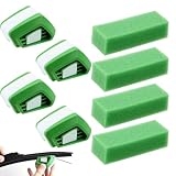 Scheibenwischer Schneider, 4 Stück Scheibenwischer Nachschneider Mit 4 Schwammtüchern, Abzieher...