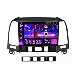 Für Hyundai Santa Fe 2006-2012 9 Zoll Android 12 IPS Touchscreen Autoradio Eingebaut Kabelloses...