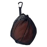 Gsedaox Ballsack,Ballnetz 1 Ball Basketball Tasche,Rucksack Tragbare Ballnetz, Bag...