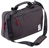 TROIKA Business Briefcase XXL Aktentasche aus Polyester in der Farbe Grau-Schwarz, Maße: 42cm x...
