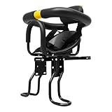 POTYYH Fahrrad Kindersitz Vorne, Verstellbare Kinderfahrradsitz bis 35kg, Fahrrad...