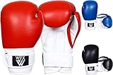 WFX Kinder-Boxhandschuhe für Kampfsport Sparring Junior-Praxishandschuhe strapazierfähiges Leder...