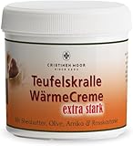 CristinenMoor Teufelskralle WärmeCreme extra stark 200 ml I Wärmesalbe für Nacken und...