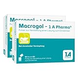 Macrogol - 1 A Pharma® Pulver gegen Verstopfung Doppelpackung | 2x50 Stk | Bei chronischer...