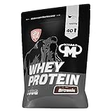 Mammut Nutrition Whey Protein Pulver Brownie – 1kg – 27g Protein pro Portion – Eiweißpulver...