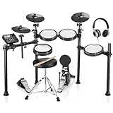 Donner DED-200 E-Drum-Sets, E-Schlagzeug mit 450 Sounds, USB-MIDI-Konnektivität, Drum...